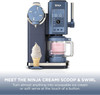 Ninja, NC701UKBL, CREAMi Scoop and Swirl 13-in-1 Ice Cream and Soft Serve Maker, Navy