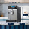 De'Longhi, ECAM470.85.MB, Eletta Ultra Fully Automatic Bean-to-Cup Coffee Machine, Stainless Steel