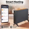 Dimplex, DXCV2003, HeatLite 2kW Smart Turbo Convector Heater Wi-Fi, Black