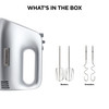 Kenwood, HMP30.AOSI, QuickMix Hand Mixer 450W - Silver
