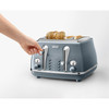 De'Longhi, CTOT4003.AZ, Icona Metallics Toaster, Blue De'Longhi, CTOT4003.AZ, Icona Metallics Toaster, Blue