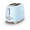Smeg, TSF01PBUK, 50's Retro Style Aesthetic 2 Slice Toaster, Blue