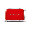 Smeg, TSF01RDUK, 50's Retro Style Aesthetic 2 Slice Toaster, Red