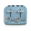 De'Longhi, CT04AZ, Argento Flora Toaster, Blue De'Longhi, CT04AZ, Argento Flora Toaster, Blue