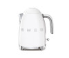 Smeg, KLF03WHUK, 50's Style Kettle, White
