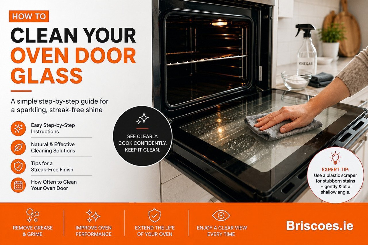 How to Clean Your Oven Door Glass: A Simple Step-by-Step Guide