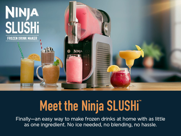 Cool Down in Style with the New Ninja Slushi Frozen Drink Maker!