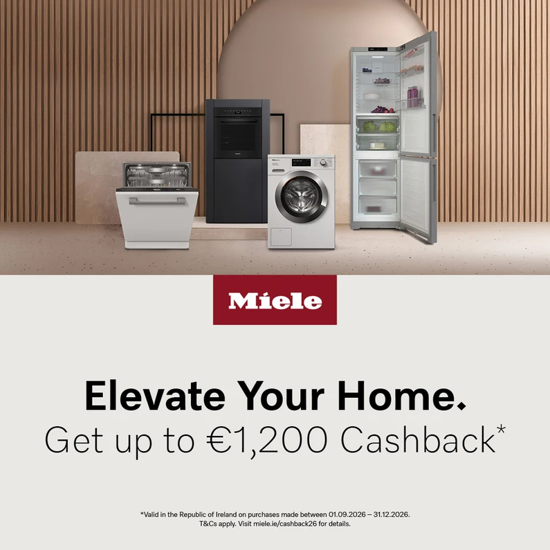 Planning a Home Upgrade? Get Up to €1,200 Miele Cashback