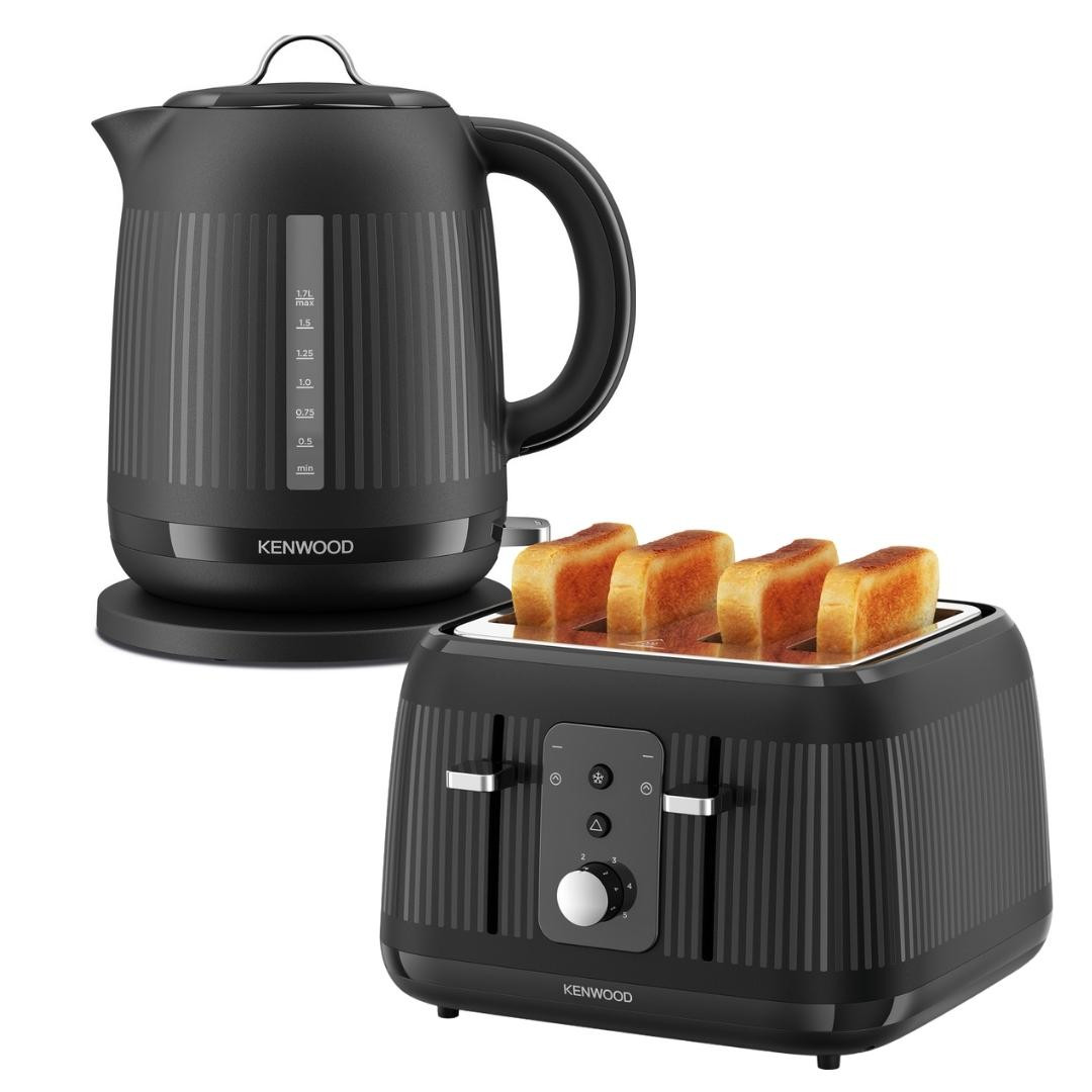 Kenwood TFP09-000BK: Dawn 4-Slice Bread Toaster Sleek Black
