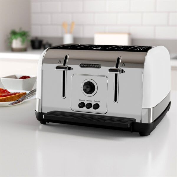 Morphy Richards White Toaster AppliancesDelivered.ie