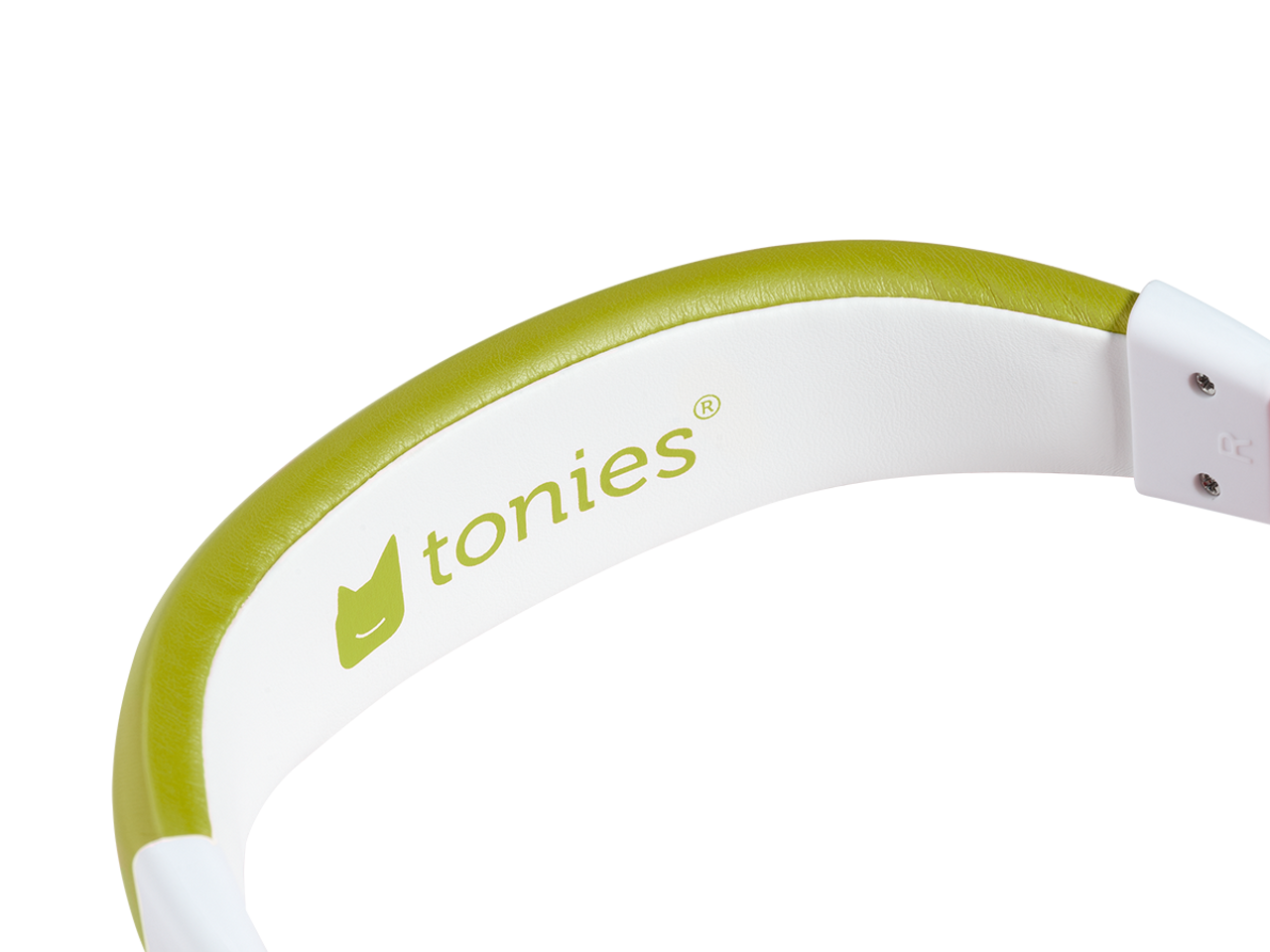 Tonies Kids Headphones For The Toniebox Green White Safe Volume Limit