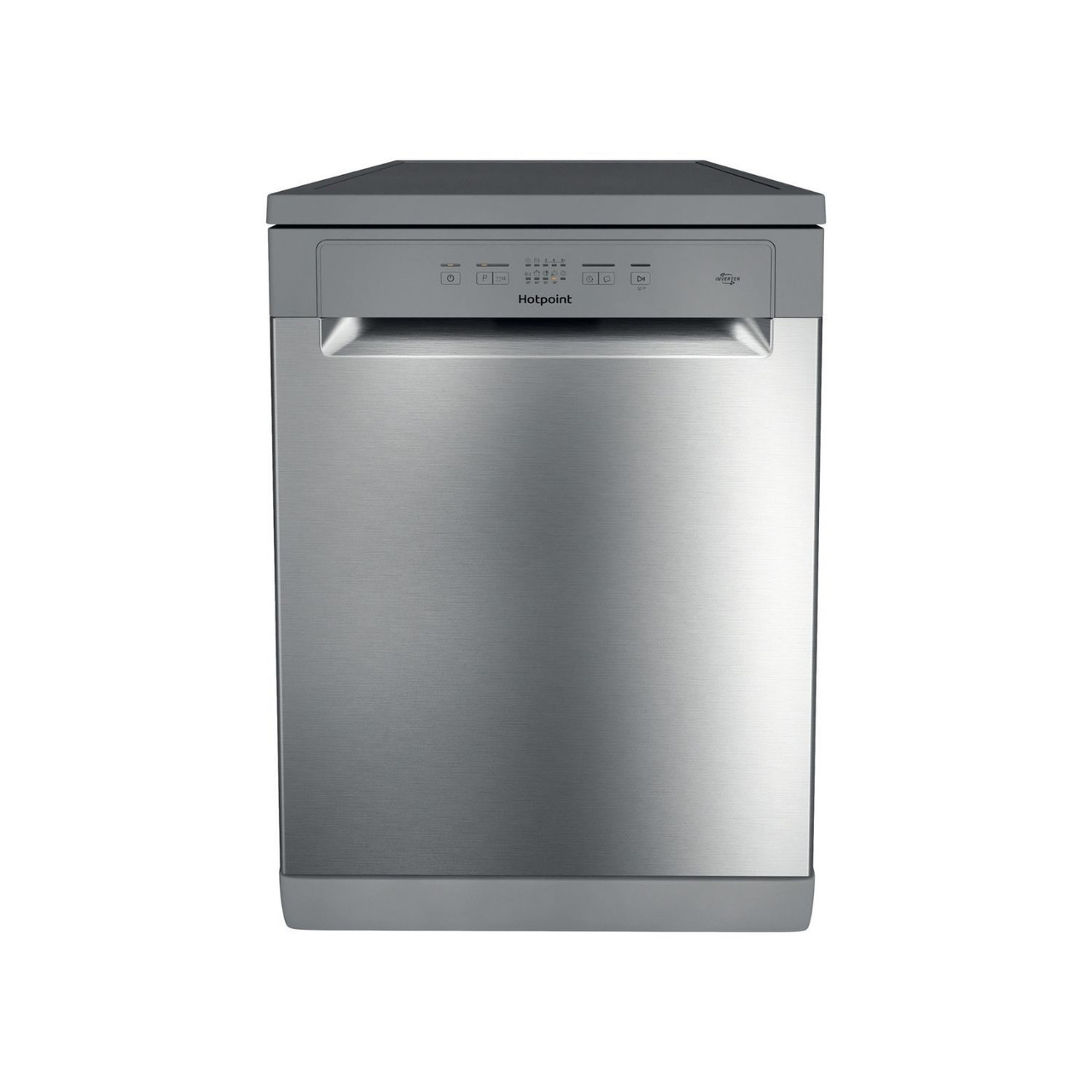 Hotpoint, H2FHL626XUK, 14 Place Dishwasher, Silver Briscoes