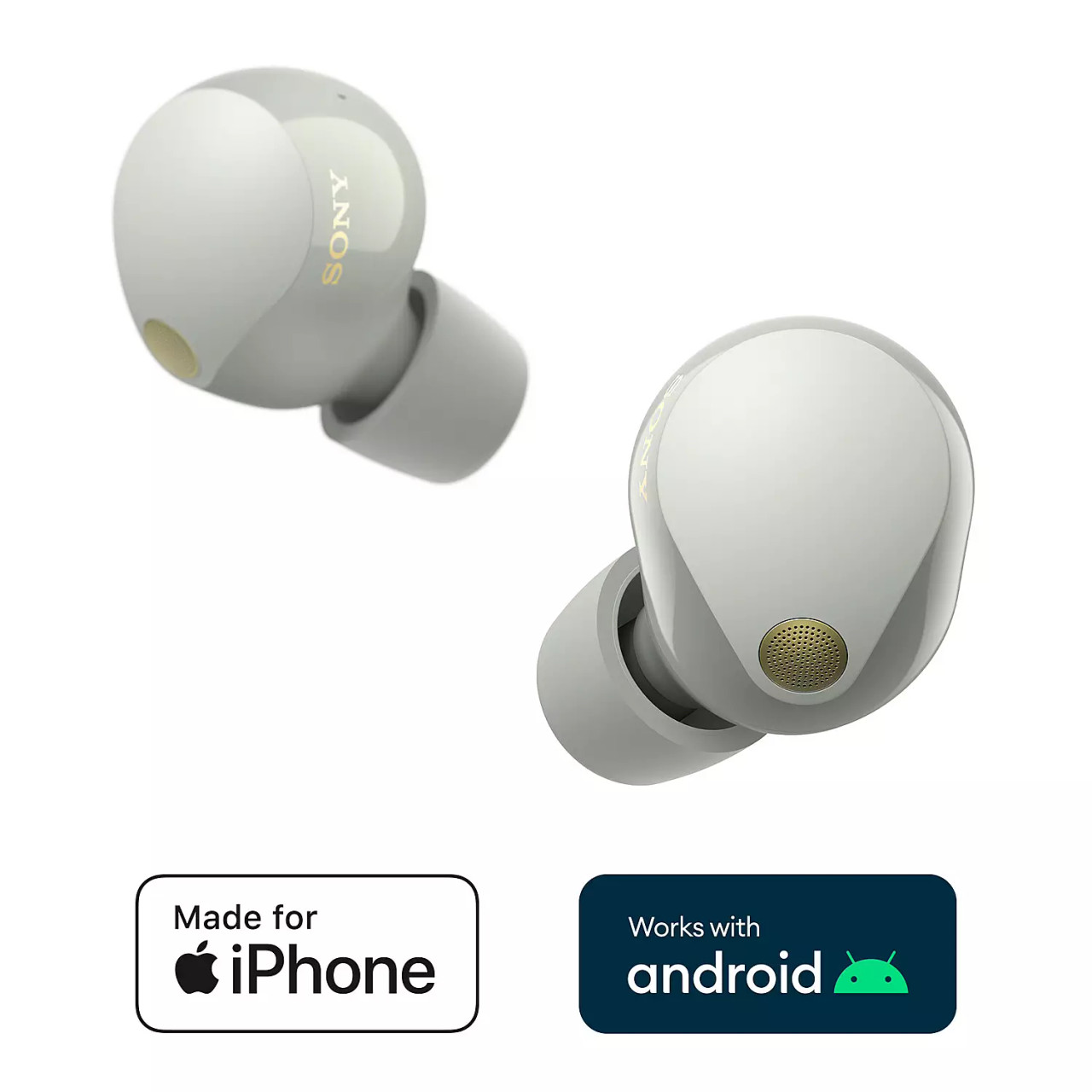 Buy Sony WF1000XM5 Silver True Wireless ANC Earbuds Today