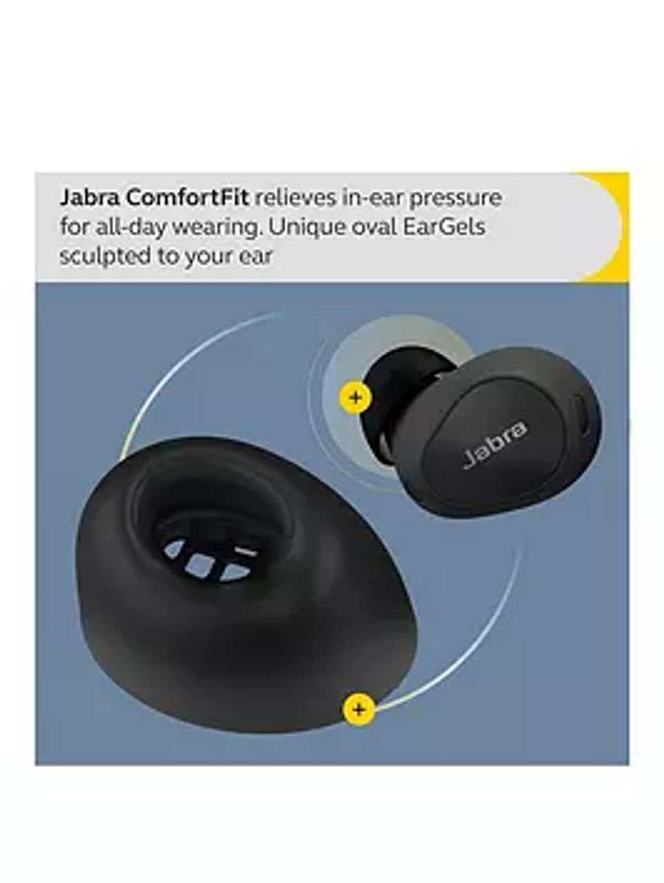 Jabra 100 99280904 99 Elite 10 Gloss Black True Wireless EarBuds Black