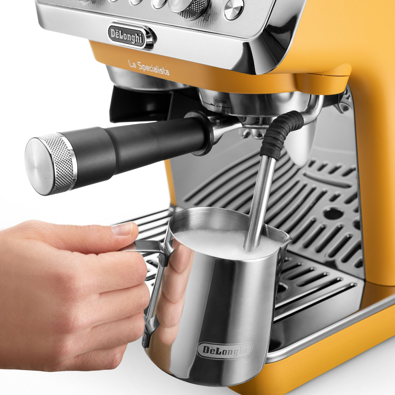 Delonghi La Specialista Arte - Vibrant Yellow Espresso Machine
