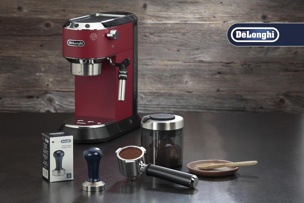 DeLonghi Coffee Tamper Perfect Espresso Pressing