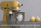 ​Lemon and Poppyseed Cupcake Recipe 