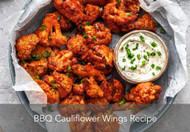 BBQ Cauliflower Wings Recipe