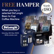 Enjoy a Free De’Longhi Bean-to-Cup Hamper Worth €180