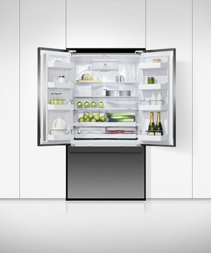 Fisher & Paykel, RF540ADUB6, Freestanding American Style Refrigerator, Black