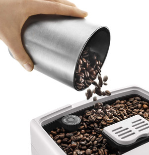Delonghi, ECAM350.35.W, Dinamica Bean to Cup Coffee Machine, White