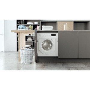 Hotpoint, BIWMHG71483UK, 7kg 1400 Spin Integrated Washing Machine, White