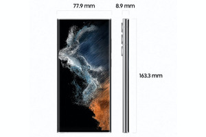 Samsung, SM-S908BZWDEUB, Galaxy S22 Ultra 128GB, White