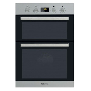 Hotpoint, DKD3841IX, Multifunction Electric Built-in Double Oven, Stainless Steel