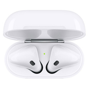 Apple, MV7N2ZM/A, Wireless Airpods With Charging Case, White