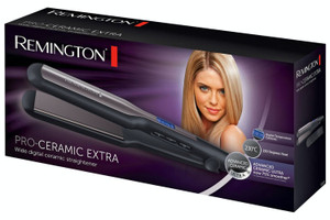 Remington, S5525, Pro-ceramic Extra Hair Straightener, Black