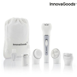 Innovagoods, 814175, Epilator & Skin Care Set 5 In 1, White
