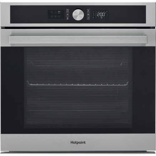 Hotpoint, SI5854PIX, Pyro Single Oven, Stainless Steel