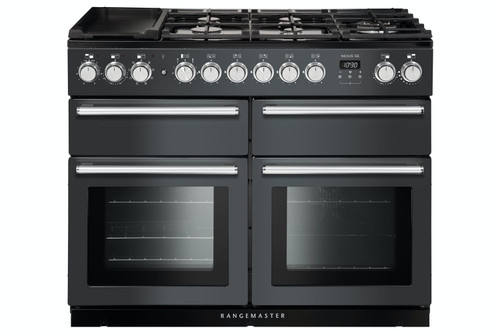 RangeMaster, NEXSE110DFFSL/C, Nexus SE 110 Dual Fuel Rangecooker, Grey