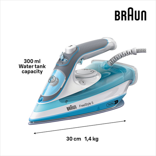 Braun ,SI5008BL, TexStyle 5 FreeGlide ,Blue