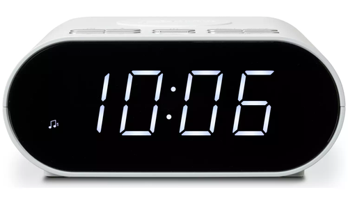 Roberts, ORTUSCHARGEWH, Ortus Charge FM Clock Radio, White