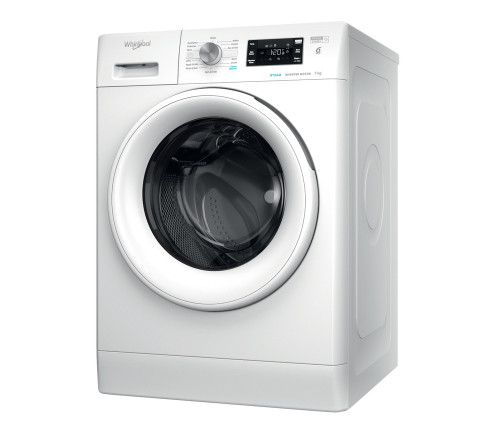 Whirlpool, FFB7458WVUK, 7kg Freestanding Front Loading Washing Machine, White