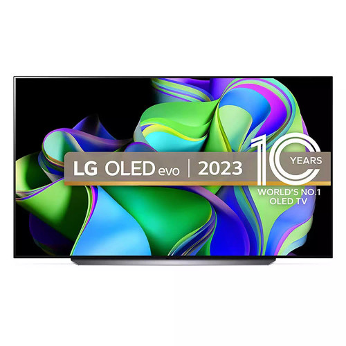 LG, OLED42C34LA, 42" 4K C3 OLED evo Smart TV, Black