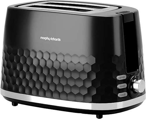 Morphy Richards, 220031, Hive 2 slice toaster, Black