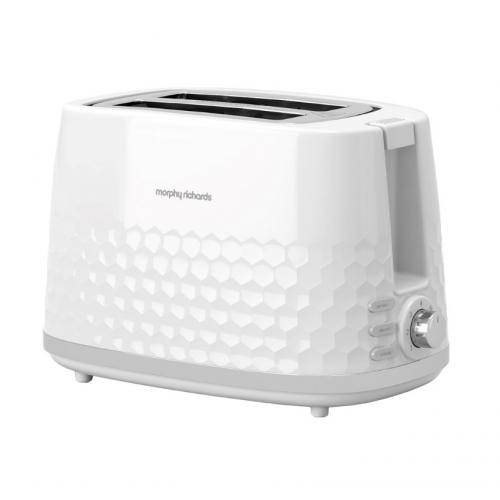 Morphy Richards, 220034, hive 2 slice toaster, White