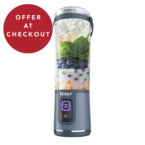 Ninja, BC151UKNV, Blast Cordless Portable Blender, Denim Blue