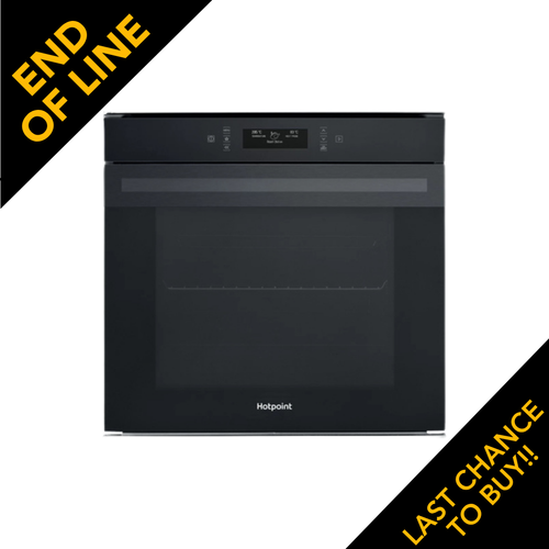 Hotpoint, SI9891SPBM, 73L Built-In Electric Oven with Self-Cleaning, Black