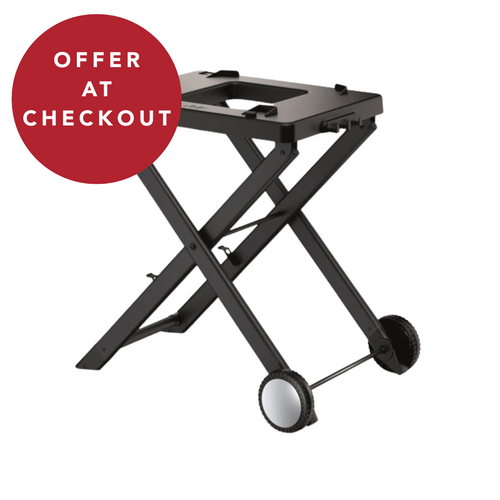 Ninja, XSKGRLLSTDEUK, Woodfire Electric BBQ Grill Stand, Black