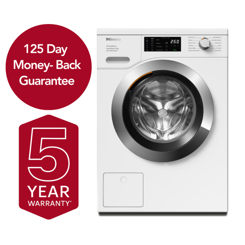 Miele, WEK365WCS, 10kg Honeycomb Drum with Pre-Ironing, White