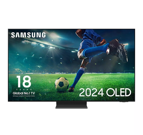 Samsung, QE65S90DATXXU, 65" S90D LASER SLIM OLED 4K HDR Smart TV, Black