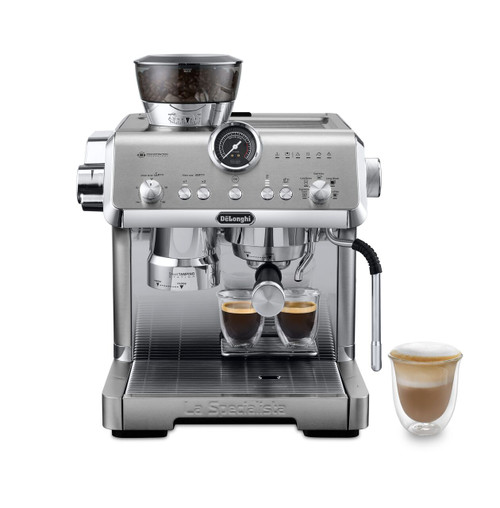 Delonghi  EC9555.M  La Specialista Opera Bean-to-Cup Coffee Machine with Home Café Kit, Stainless Steel