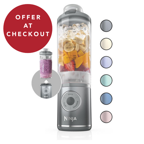 Ninja, BC251UKSL, Blast Max Portable Blender, Silver