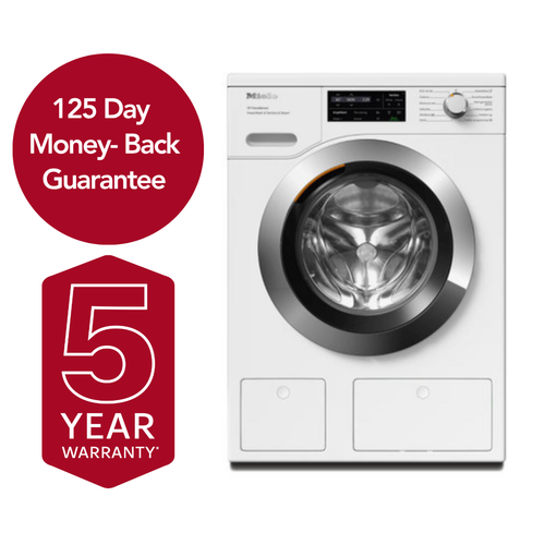 Miele, WEG885WCS, 9kg Front-Loading Washing Machine, White
