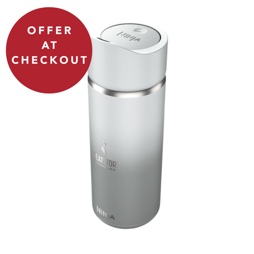 Ninja, DW1603EUUKWH, Perfect Sip Travel Mug 400ml, Steam White