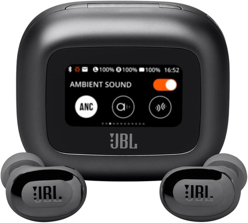 JBL, JBLLIVEBUDS3BLK, Live Buds 3 Noise Cancelling Wireless Charging Case, Black