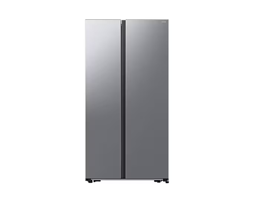Samsung, RS57DG400EM9EU Series 6 SpaceMax™ RS57DG400EM9EU American-Style Smart Fridge Freezer, Silver